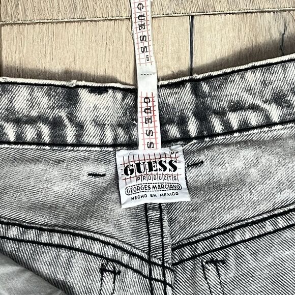 GUESS Vintage Georges Marciano Acid Washed Jeans Women’s Size 9 - Picture 11 of 14